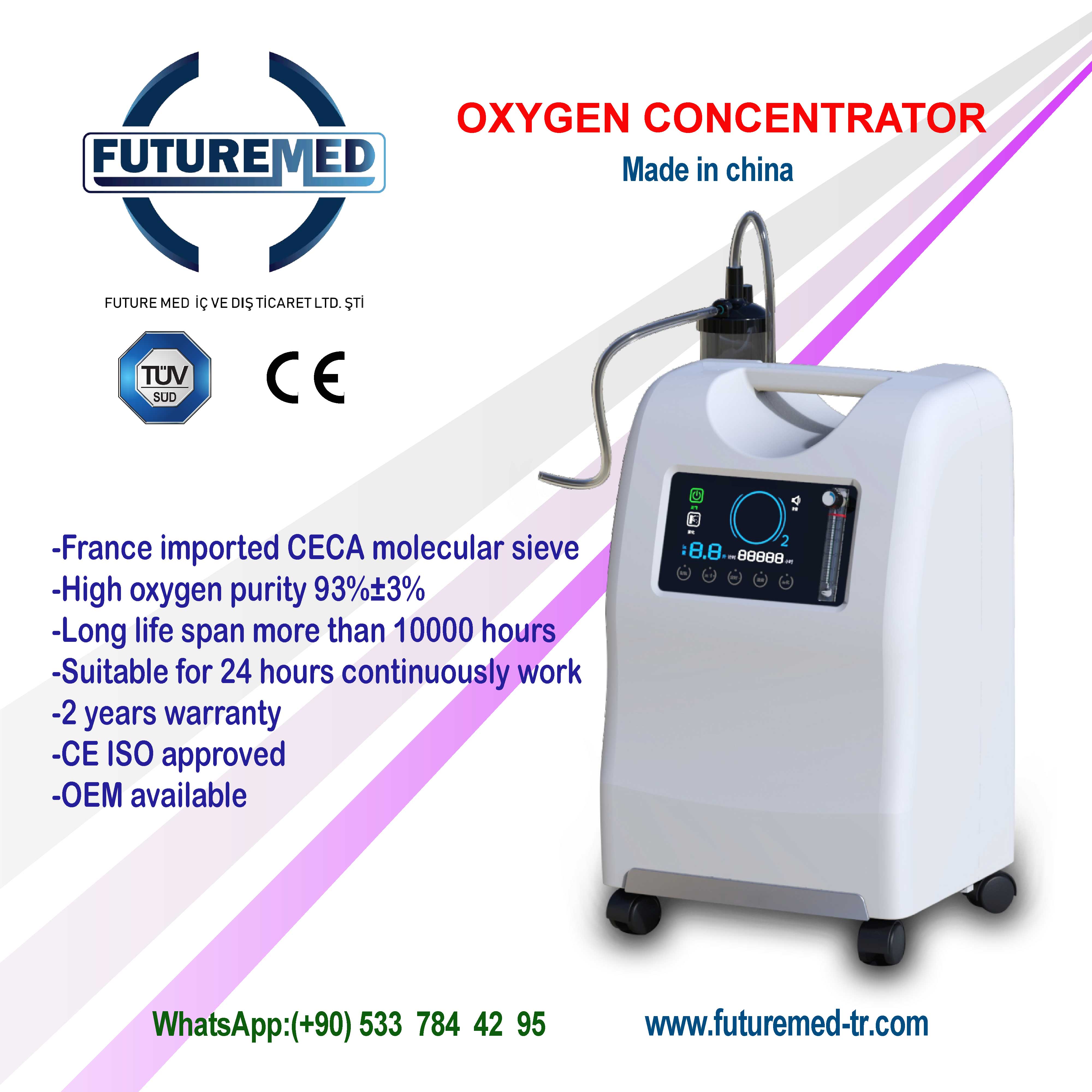   وصول مولد الأكسجين العملاق   10 ليتر يجمع بين الكفاءة العالية والسعر المنخفض  الى FUTURE MED  شركة اجهزة طبية.